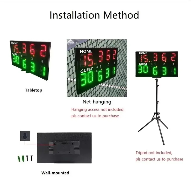 Scoreboard Digital - Portle Xcm Digital Pl Court Scorard