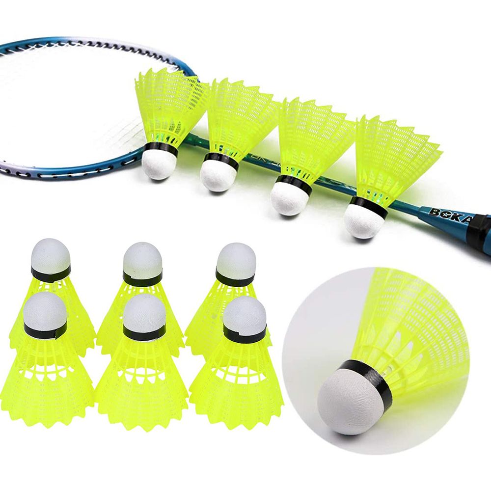 Feather Shuttlecock - 3/6/12 unidades de volantes de bádminton