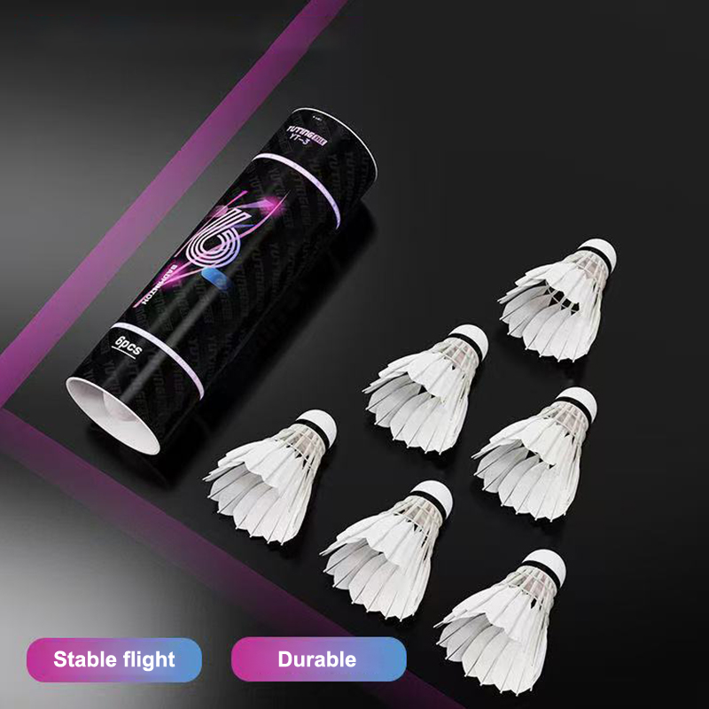 3/6 unidades de volantes de bá - Badminton Shuttlecock reseña y precio