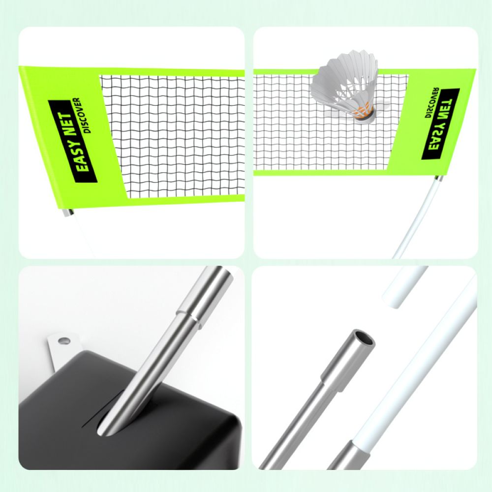 Soporte de red de bádminton es - Badminton Net reseña y precio