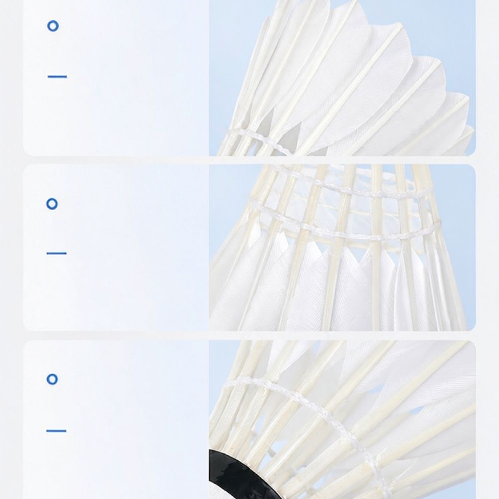 Pelota de bádminton profesiona - Feather Shuttlecock reseña y precio