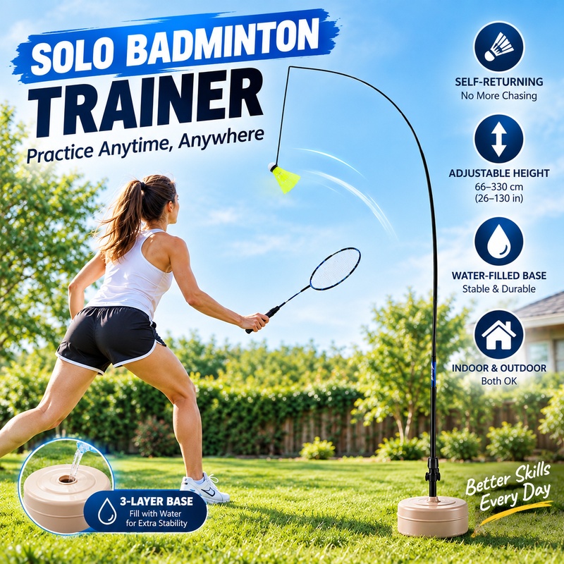 Set de entrenamiento de bádmin - Badminton Shuttlecock reseña y precio