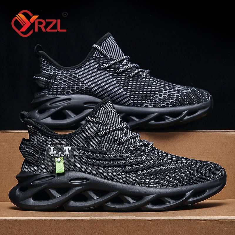 YRZL hombres deportes correr n - Badminton Shoes reseña y precio