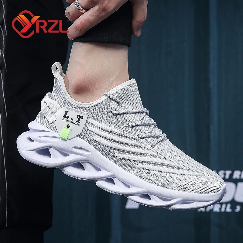 YRZL hombres deportes correr n - Badminton Shoes reseña y precio